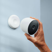 Google Nest Cam Battery Indoor/Outdoor Security Camera, 3-Pack