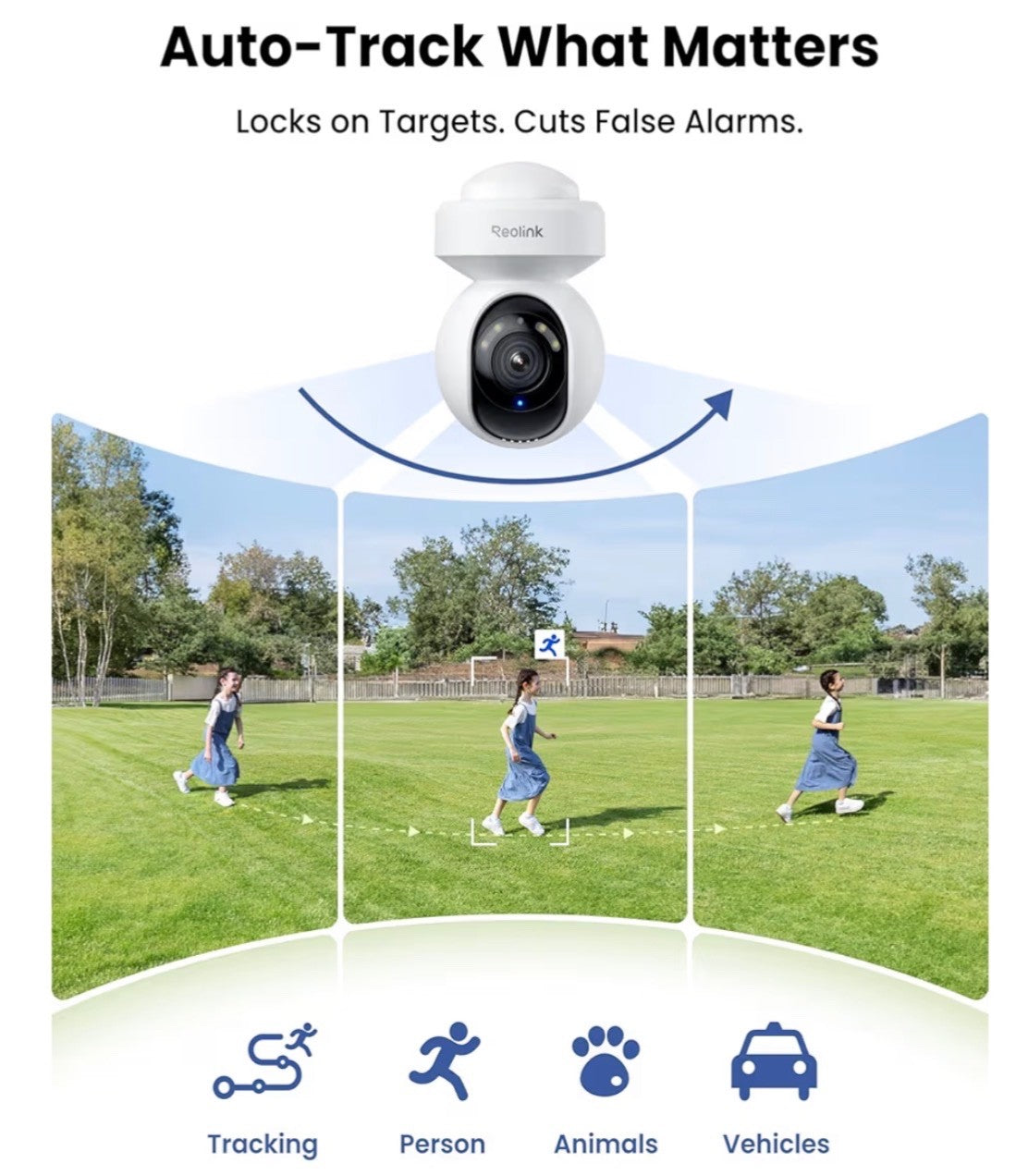 4K Outdoor Plug-In Wifi 6 Security Camera, PTZ Camera for Home Security, Wi-Fi 6